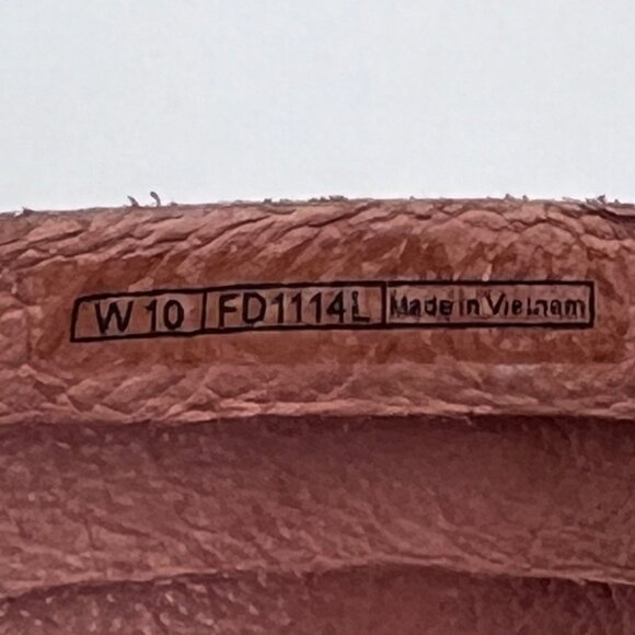 UGG Mattie Wedge Heeled Platform Sandals Womens Size 10 Slip On Leather & Braid - Picture 13 of 15